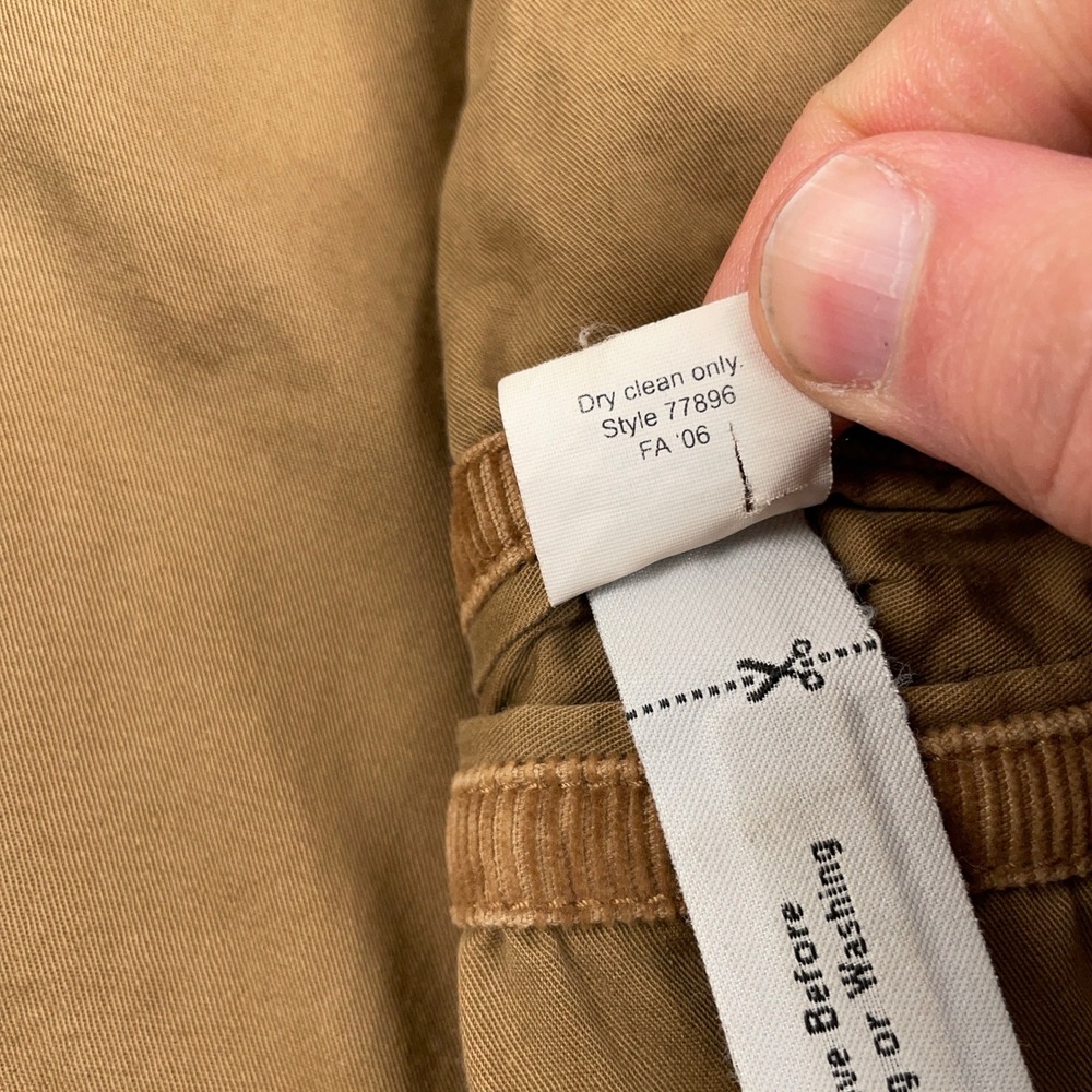 J Crew Blazer Mens Large Brown Vintage Cord Corduroy Blazer Sport Coat Academia - Picture 6 of 14